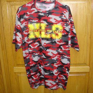 MEN'S NEXT LEVEL SOFTBALL CAMO TSHIRT